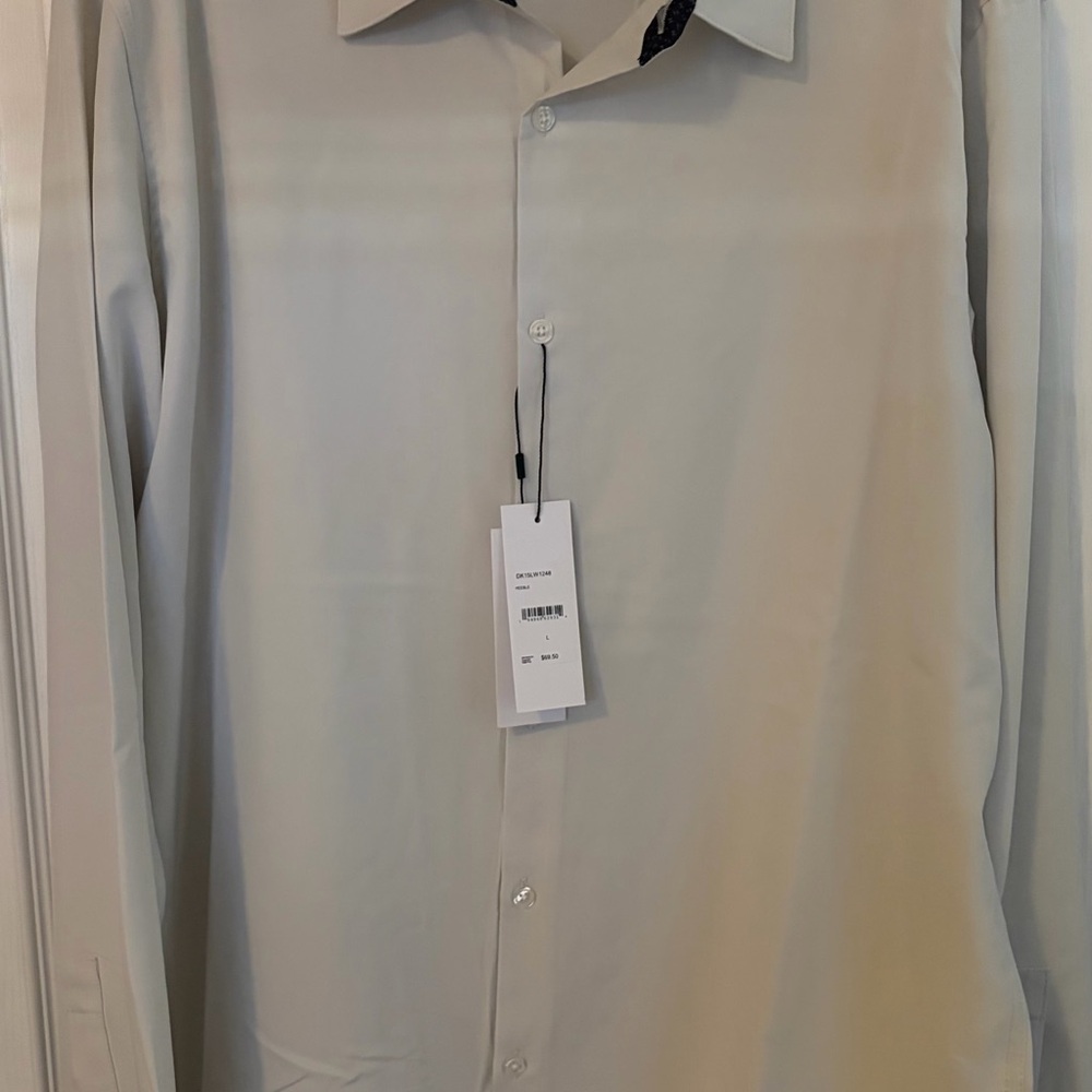 Classic Men's White Shirt